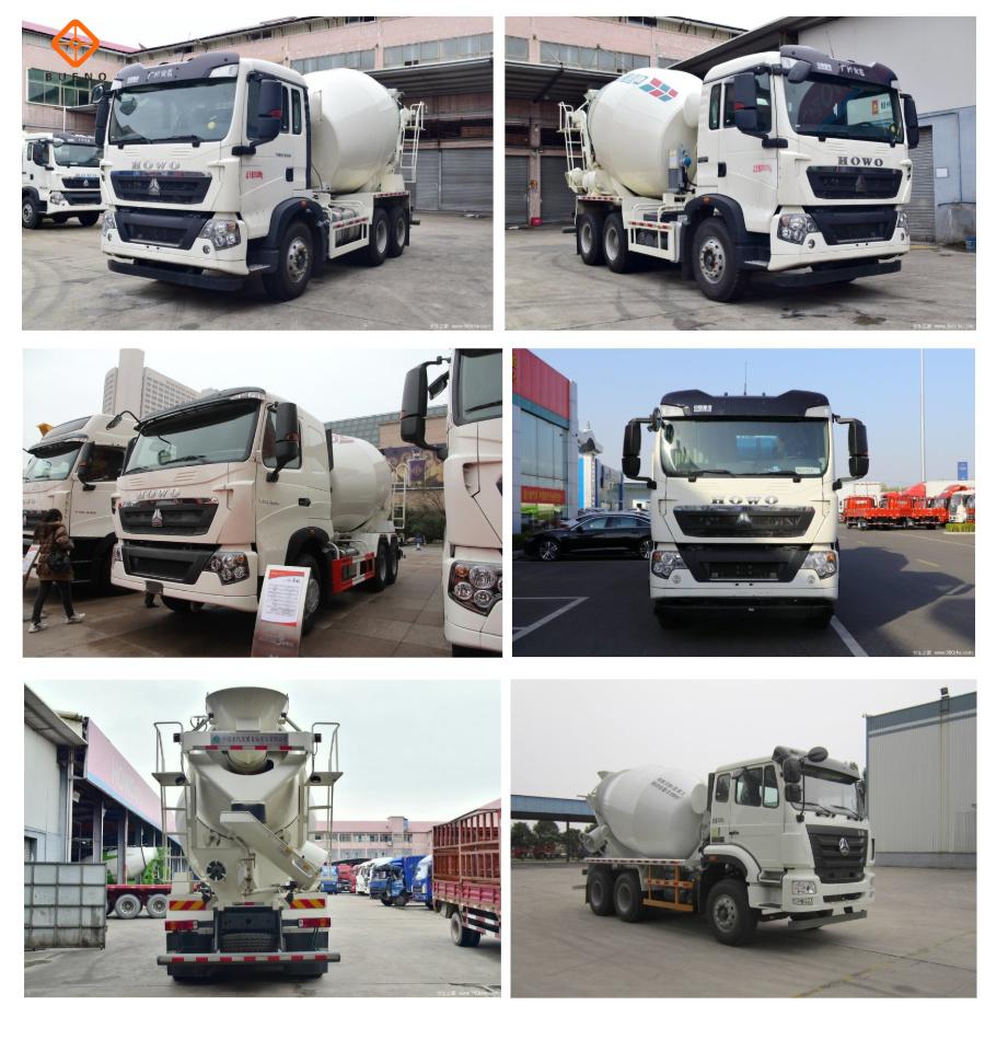 7cbm China Sinotruk HOWO Euro3 Left Hand Driving LHD 4*2226HP Concrete Mixer Truck