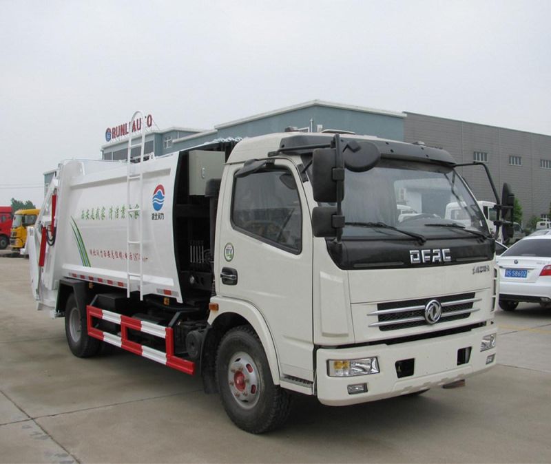 DFAC 4X2 8 M3 New Compressed Garbage Waste Refuse Truck for Sale