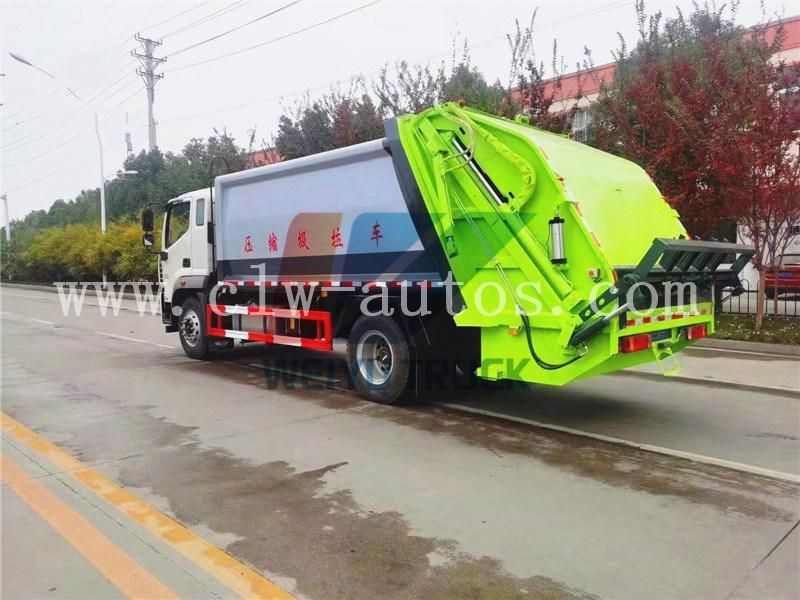 Foton Forland 14000liters 14cbm 4X2 Compactor Garbage Truck Trash Collection Truck Garbage Removal Truck for Sanitation Services