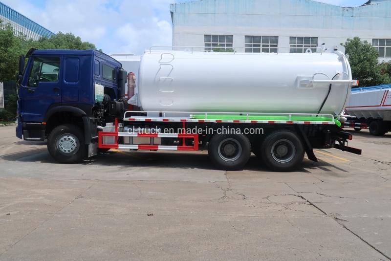 Sinotruk HOWO Vacuum Truck 16000liters 18000liters 20000liters