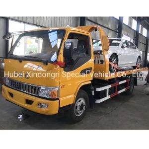 Xdr Brand New 4000kg 5.6m Flatbed Road Wrecker Towing Truck