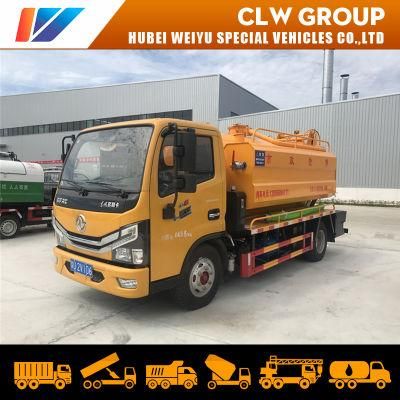 Jurop Vacuum Pump 2000L Water Tank and 3000L Fecal Tank Vacuum Suction Sewage Truck Sewer Cleaning Truck