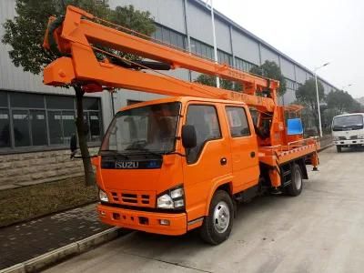 Isuzu 12m Telescopic Boom Truck Mounted Aerial Work Platform