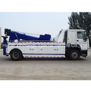 HOWO Brand New Wrecker Lifting Truck with Double 8ton Hoist