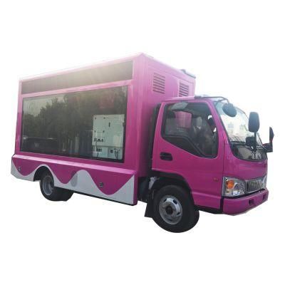 Factory Outlet Clw Brand JAC 4X2 P4 P5 P6 High Brightness Mobile LED Advertising Truck