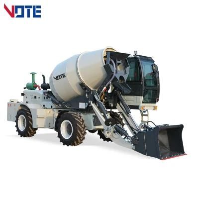 Mini Mixer Truck Concrete Mixer Truck Self Loading Truck Concrete Mixer with Price Vote China