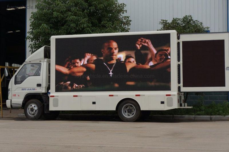 True Color Virtual Digital Advertising Truck with Waterproof LED Screen