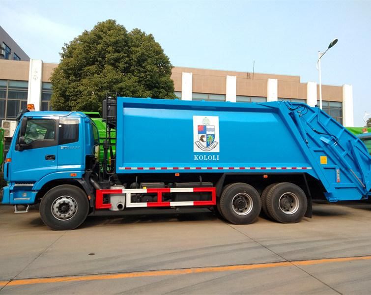 Foton HOWO 10 Wheels 15cbm 18cbm Garbage Compactor Truck