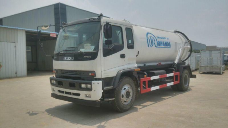 Good Quality I Suzu 4X2 10m3 12m3 Sewage Suction Truck for Sale