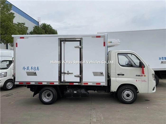 1 Tonne Ice Cream Freezer Truck Refrigerator Truck for Meat and Fish Delivery