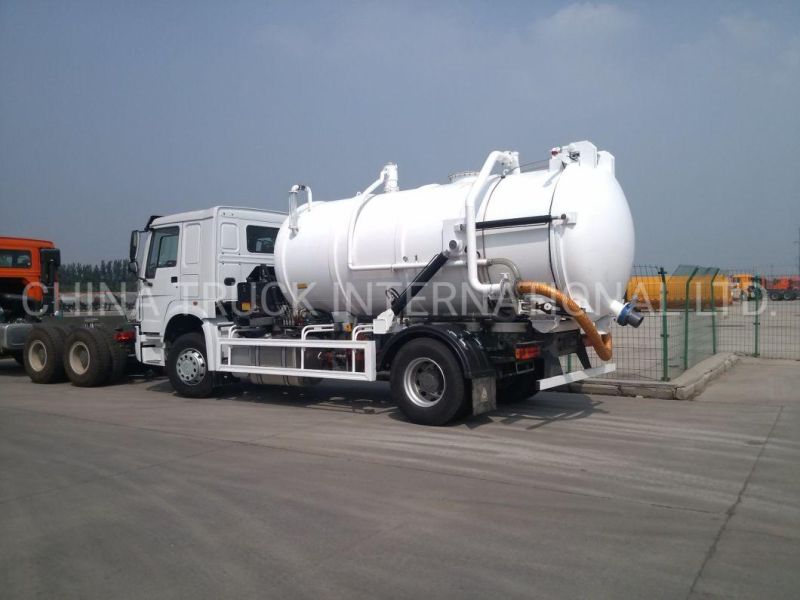 Sinotruk HOWO 5m3 4X2 Sewage Truck Sewage Suction Tanker Truck