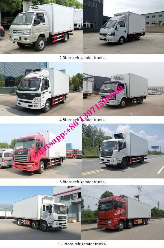 China Hotsale Export Dongfeng 20t-30tons Live Fish Delivery Vehicles Survival Rate up to 99%! Seafood Transport Cart Refrigerated Van Truck