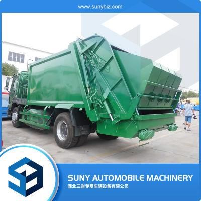 Factory Sale Sinotruck HOWO&#160; 4*2 12-14cbm&#160; Compactor Garbage Truck