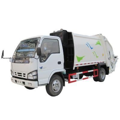 Japan Brand 5000 Liters 5m3 5cbm 6ton Garbage Tank Customized Compactor Compressed Garbage Truck Body Rubbish Truck for Sale