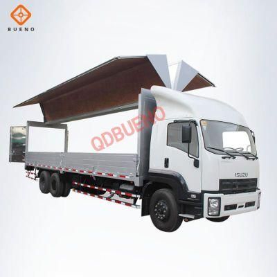 Customized Bueno CKD 16FT Wing Opening Van Truck Body for Isu*Zu Fuso Mitsubishi Truck