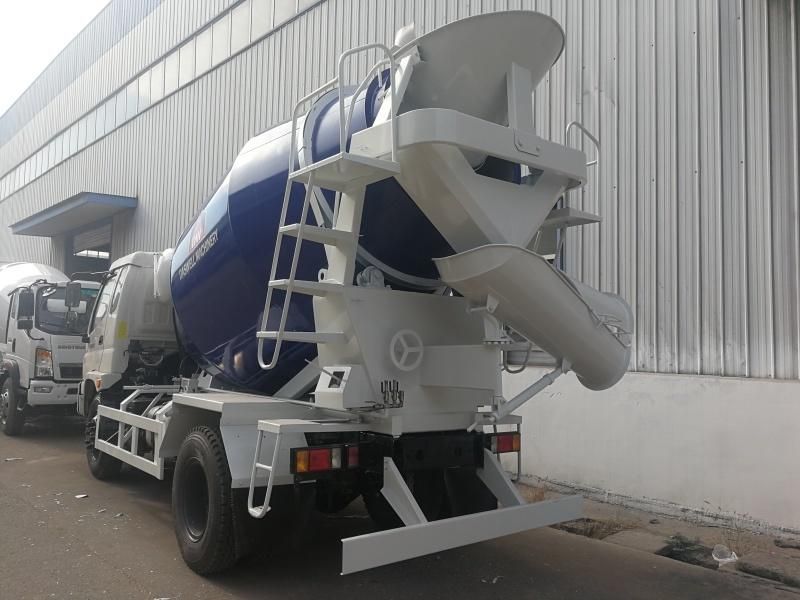 China Good Band 4X2 Type 5m3 6m3 Foton Concrete Mixer Truck