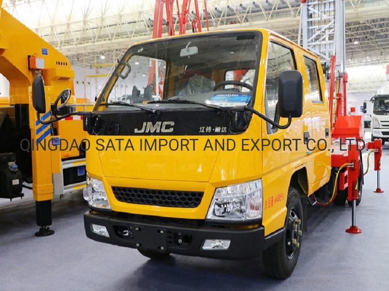 China New 28m High Aerial Work Platform Truck with Ladder