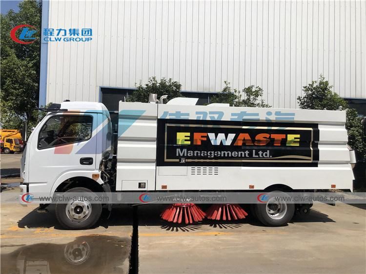 Dongfeng Street/Square/Factory/Airport Cleaning Vehicle 8cbm 8tons Vacuum Road Sweeper