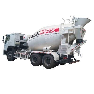 Truemax Concrete Machinery 6cbm Sinotruk Drum Mobile Self Loading Cement Concrete Mixer Truck