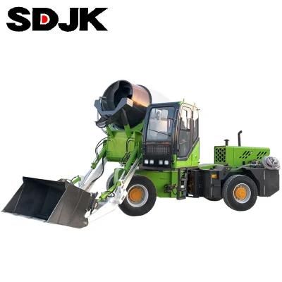 New Type Hot Sale Chinese Self-Loading Concrete Mixer Truck