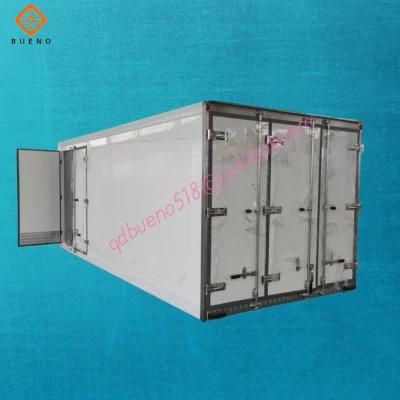 Bueno Refrigerated Truck Body for Fresh Vegetables Fish Frozen Meat Seafood