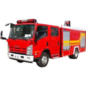 3000L Fire Engine Fire Fighting Truck with 4000L Tank 4cbm Fire-Extinguishing Water Truck