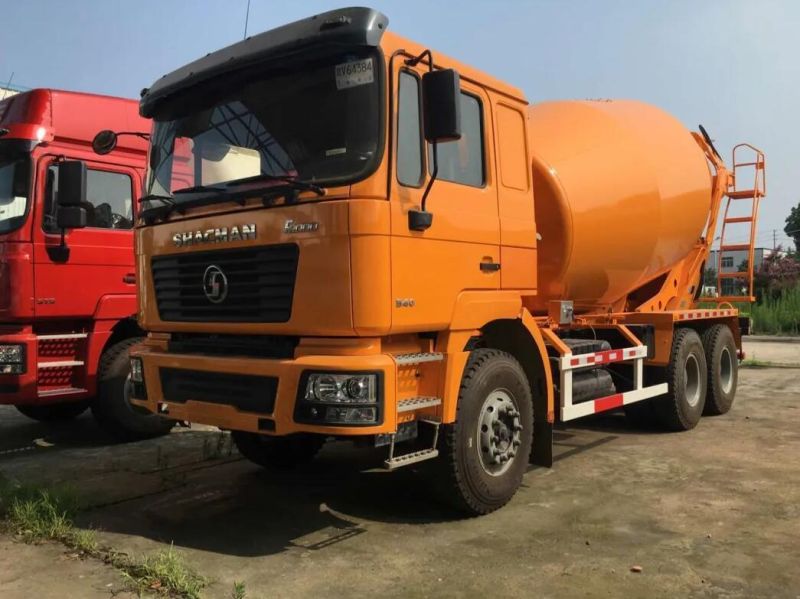 10cbm Shacman F2000 340HP Cement Mixer Truck