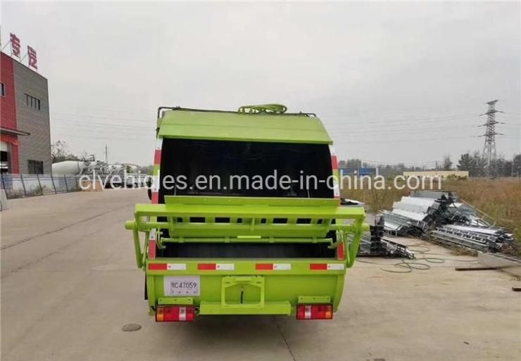 Foton Mini 4000L (3ton) Compressed Waste Rubbish Compactor Garbage Truck