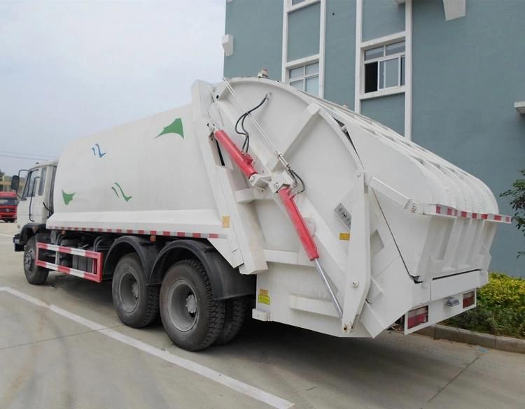 Dongfeng 6X4 18000 Liters Compression Garbage Truck for Garbage Collection