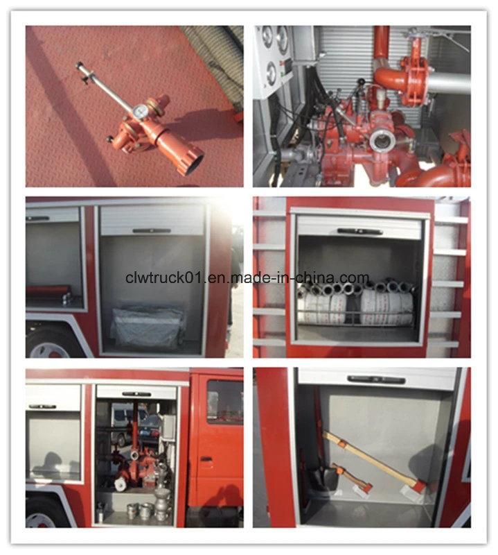 I′suzu 4X2 Fire Engine Rescue Fire Fighting Truck