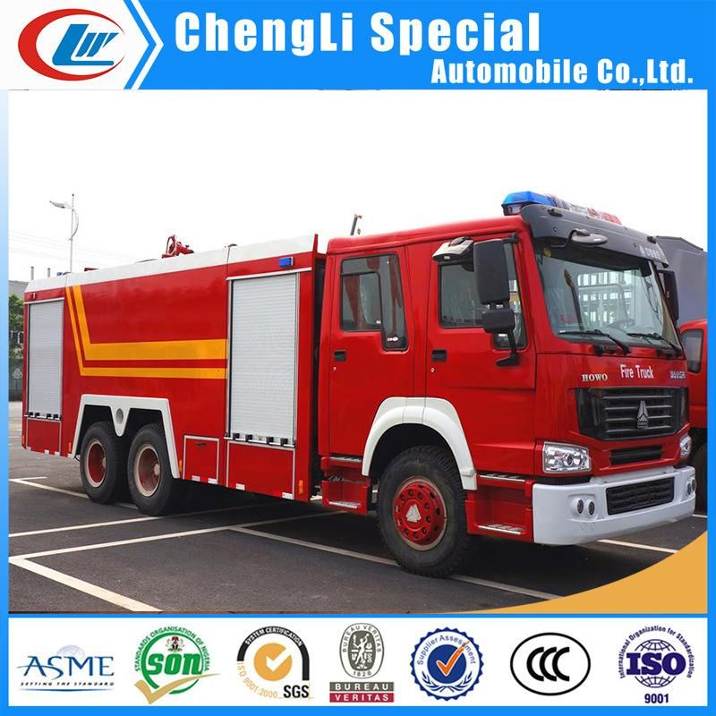 Sinotruk HOWO 12000liter/12cbm Fire Fighting Truck