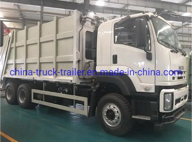 Isuzu Vc46 6X4 350HP Diesel Waste Collection Truck