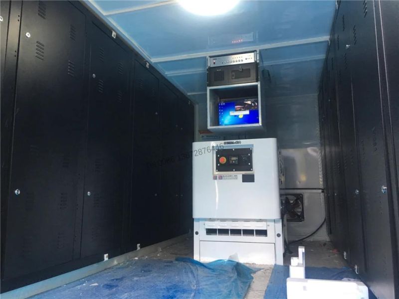 HOWO Light Fire Digital Mobile Billboard Truck for Sale