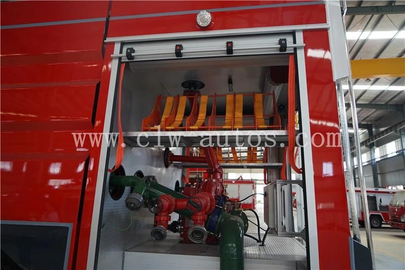 Sinotruk HOWO 4X2 6000liters 6cbm Water and Foam Tank Fire Fighting Truck