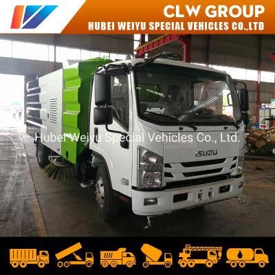 China 4X2 Middle Size Diesel Engine Diesel Deputy Engine 6tons 8tons Road Cleaning Truck Vacuum 8cbm Road Sweeping Truck