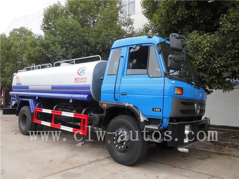 Dongfeng 153 Model 10cbm Water Bowser Water Tank Truck Cheap Price