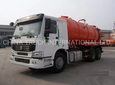 Best Selling Sinotruck HOWO 6X4 Sewer Suction Pump Sewage Tanker Vacuum Truck