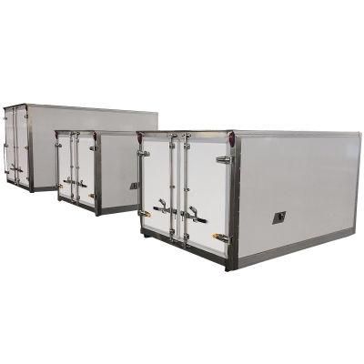 Corrugated aluminium floor box/ FRP Insulation Refrigerated Truck Body/ XPS Insulated Panel Box