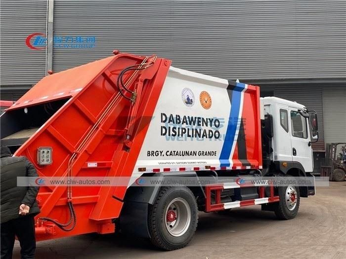 10cbm Dongfeng HOWO Isuzu Jmc Foton Euro 3 or 4 Waste Compactor Garbage Collection Delivery Truck