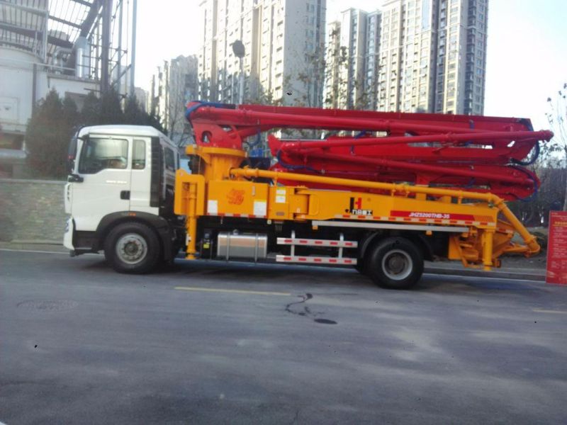 2017 37m Sinotruk HOWO 6X4 Concrete Pump Truck