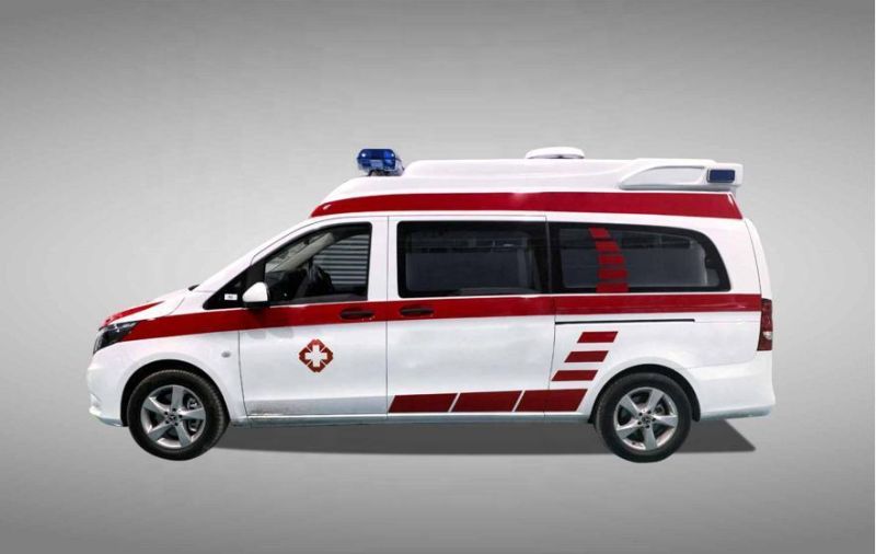 Hospital ICU Doctor Car Mobile Ambulance Rescue Vehicle for Sale