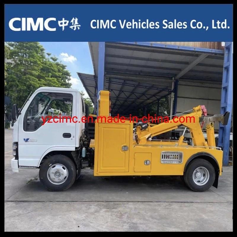 Isuzu 600p Npr 4kh1 Engine Rotator Towing Wrecker 5 Ton 6ton 7 Ton