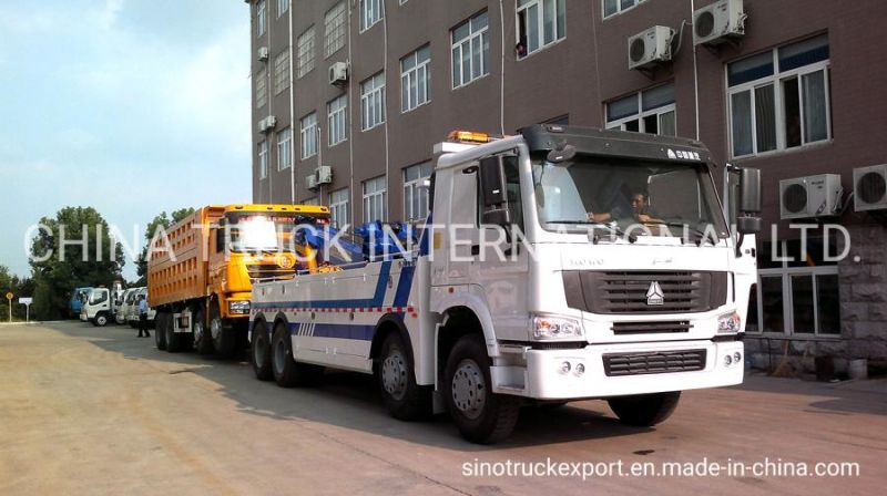 Sinotruck HOWO 8X4 Low Price Road Wrecker Tow Truck