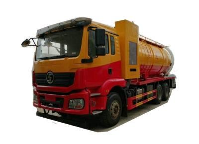 Shacman vacuum Jetting Tanker (Vacuum Tank Combined Tank Stainless Steel)