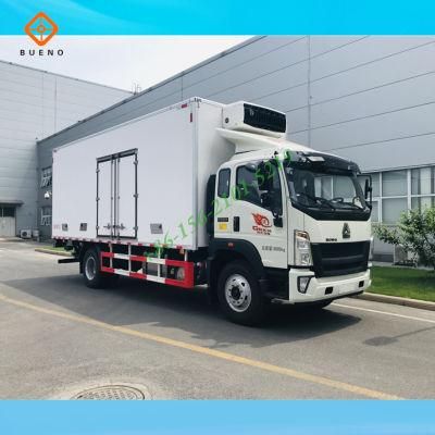 Sinotruk HOWO Small 5 Meters Ice Cream Freezer 3ton 4ton 5ton Thermoking Refrigerator Refrigerated Truck