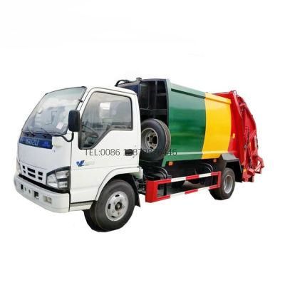 Isuzu 600p Compactor Garbage Truck 5tons 6tons