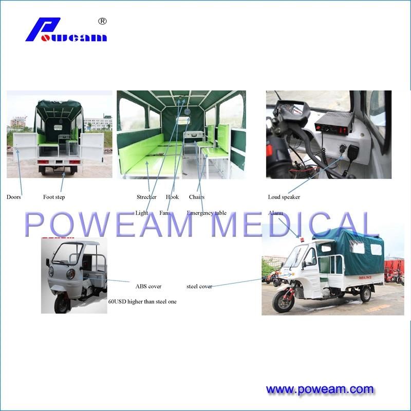 Powerful Ambulance Tricycle with Good Price