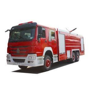 15ton HOWO Water Fire Truck Euro3