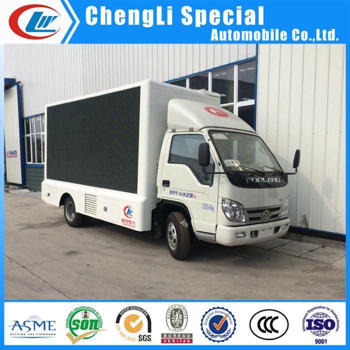 P6 LED Video Wall Foton Mobile Digital LED Billboard Truck