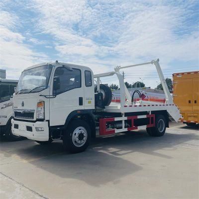 Made in China Rhd LHD Sinotruk HOWO 4X2 4m3 6m3 8m3 Skipper Garbage Truck Price